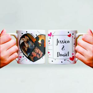 Caneca de Porcelana Personalizada Porcelana Branca   Sublimação  